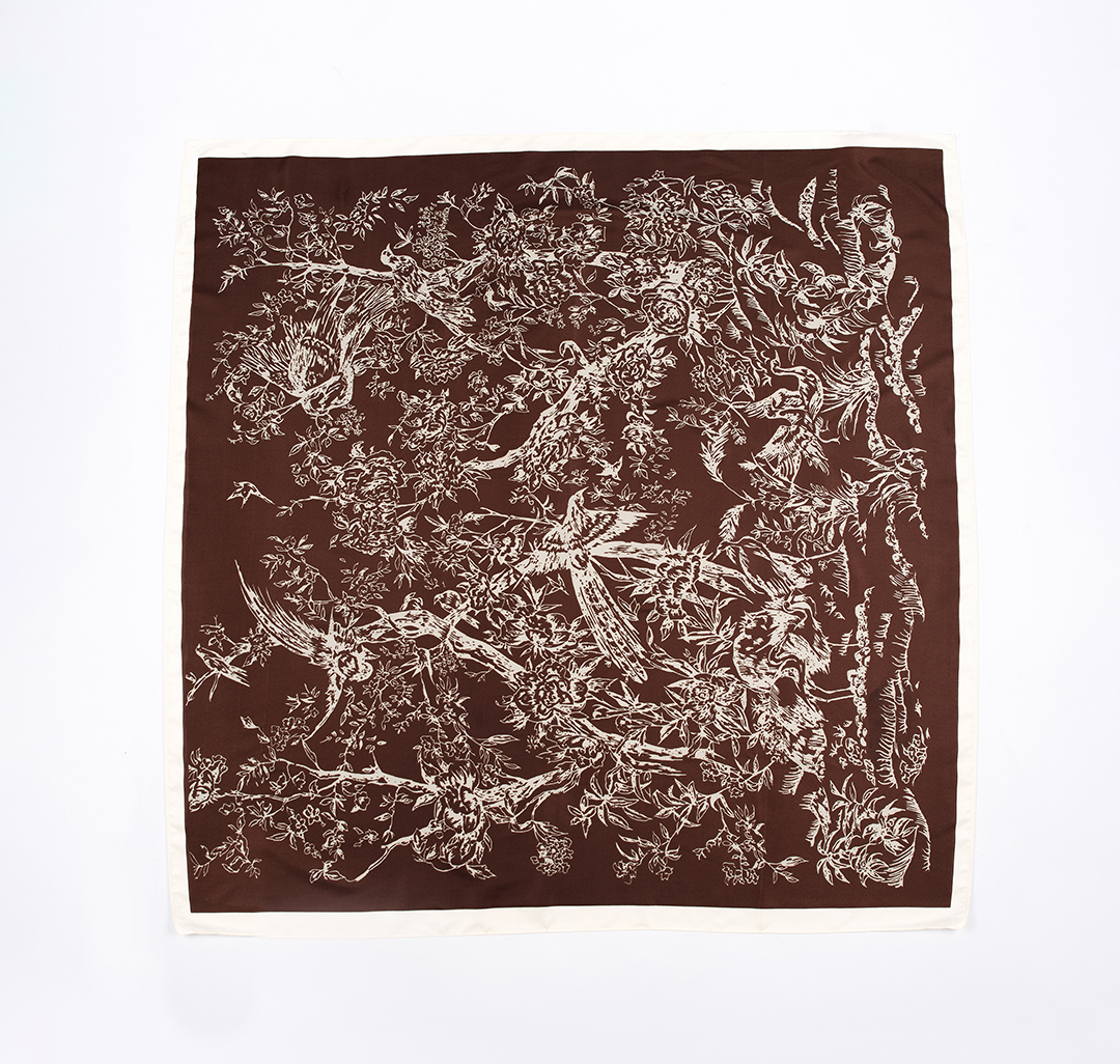 Платок Мармалато, цвет шоколадный-молочный #3