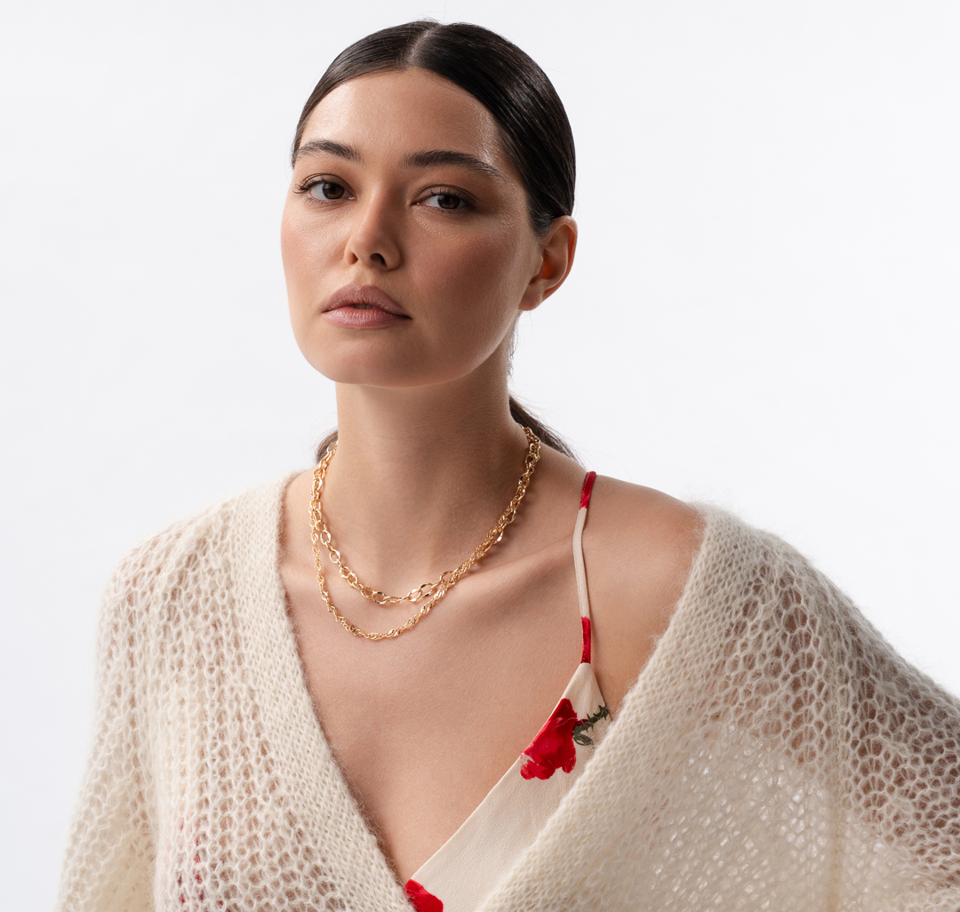 Колье Мармалато, цвет золото #2