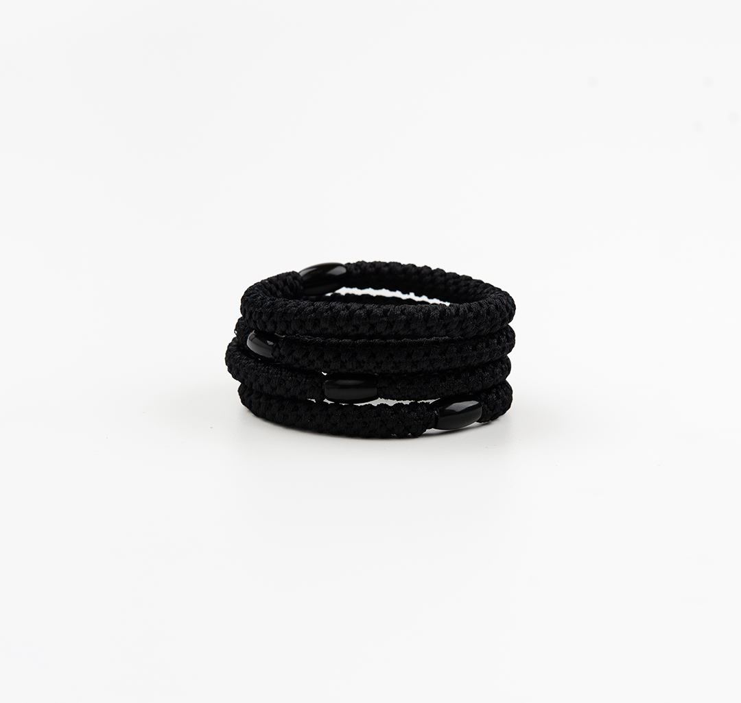 Набор резинок (4 шт) Мармалато, цвет черный #3