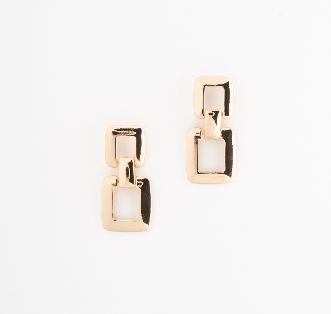 Серьги Мармалато, цвет золото #4