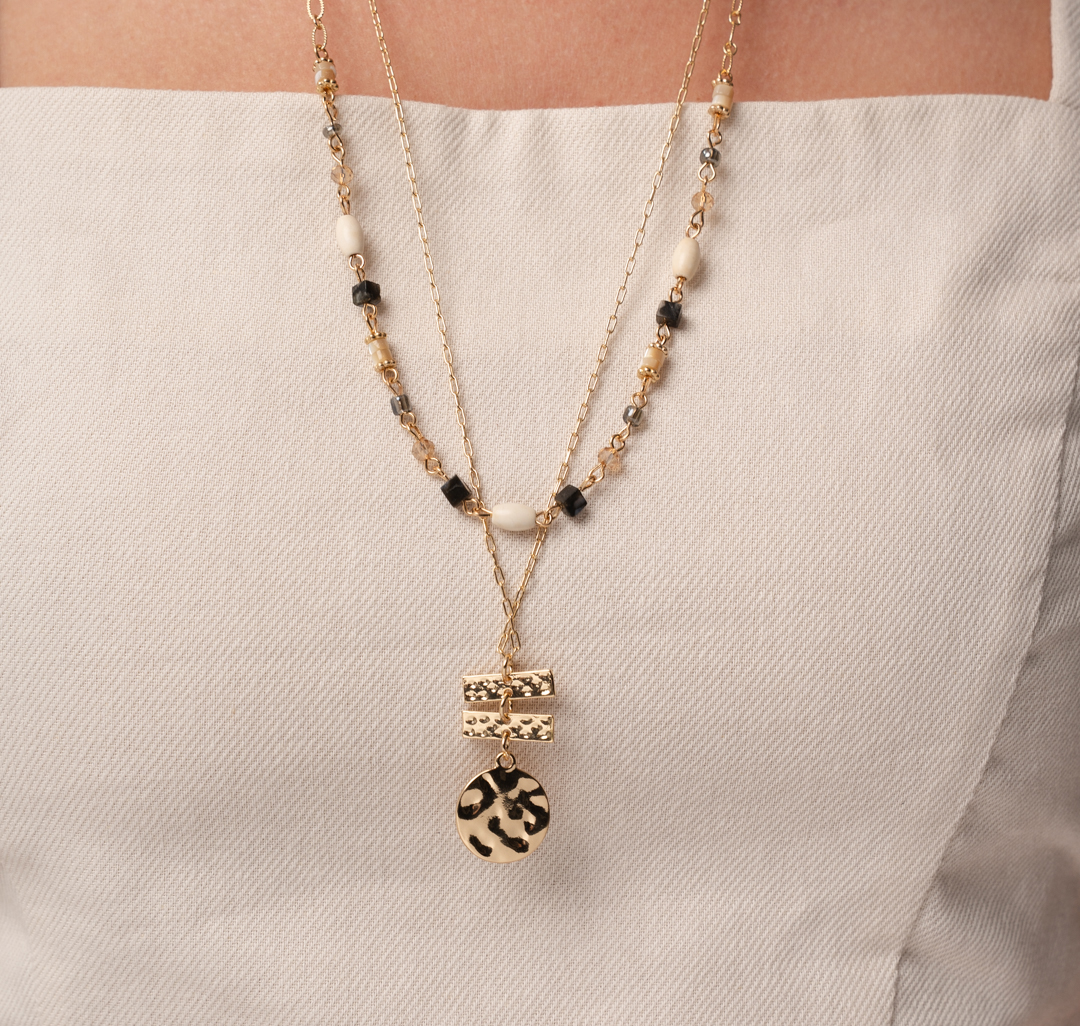 Колье Мармалато, цвет золото-мультиколор #3