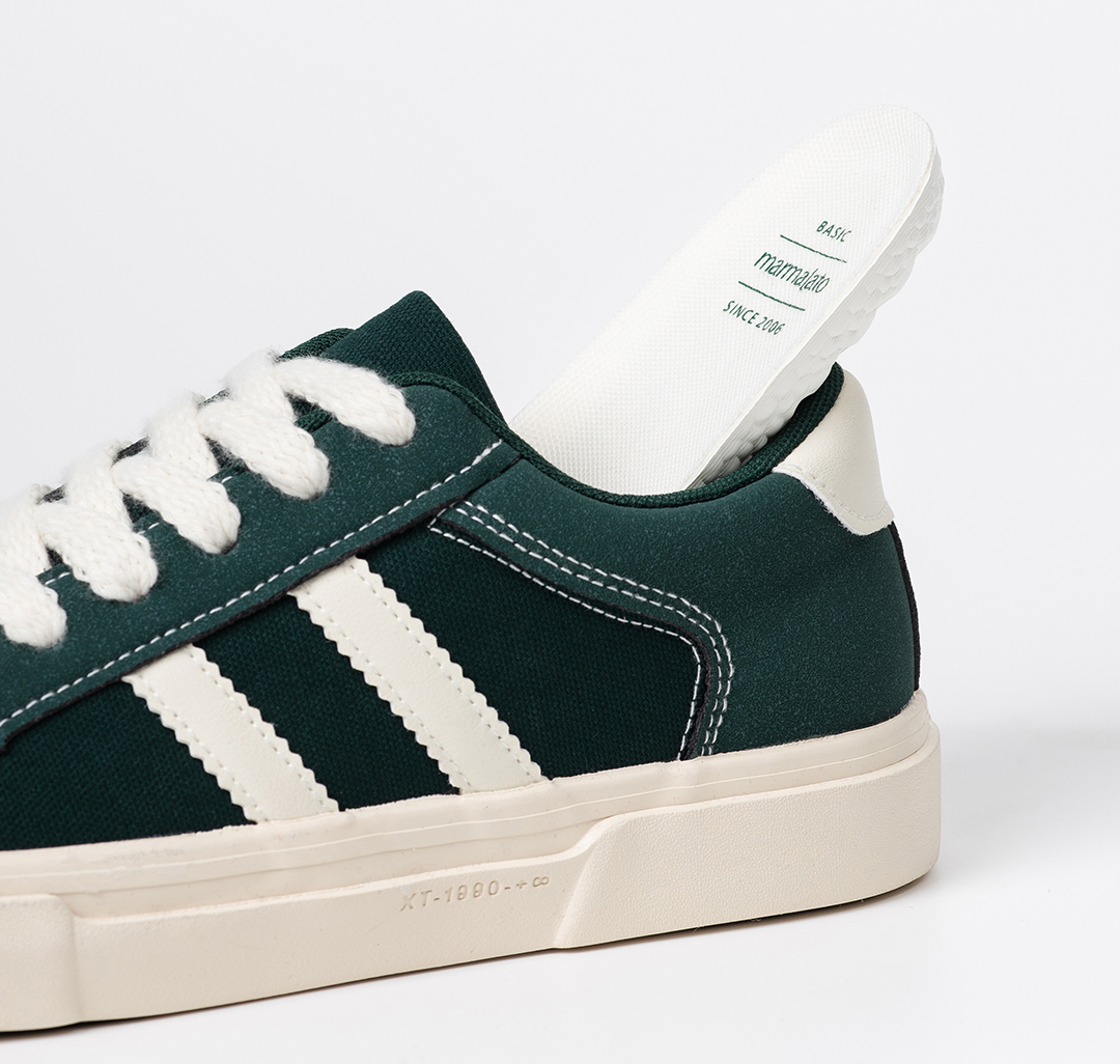 Кеды Мармалато, цвет зеленый-молочный #5