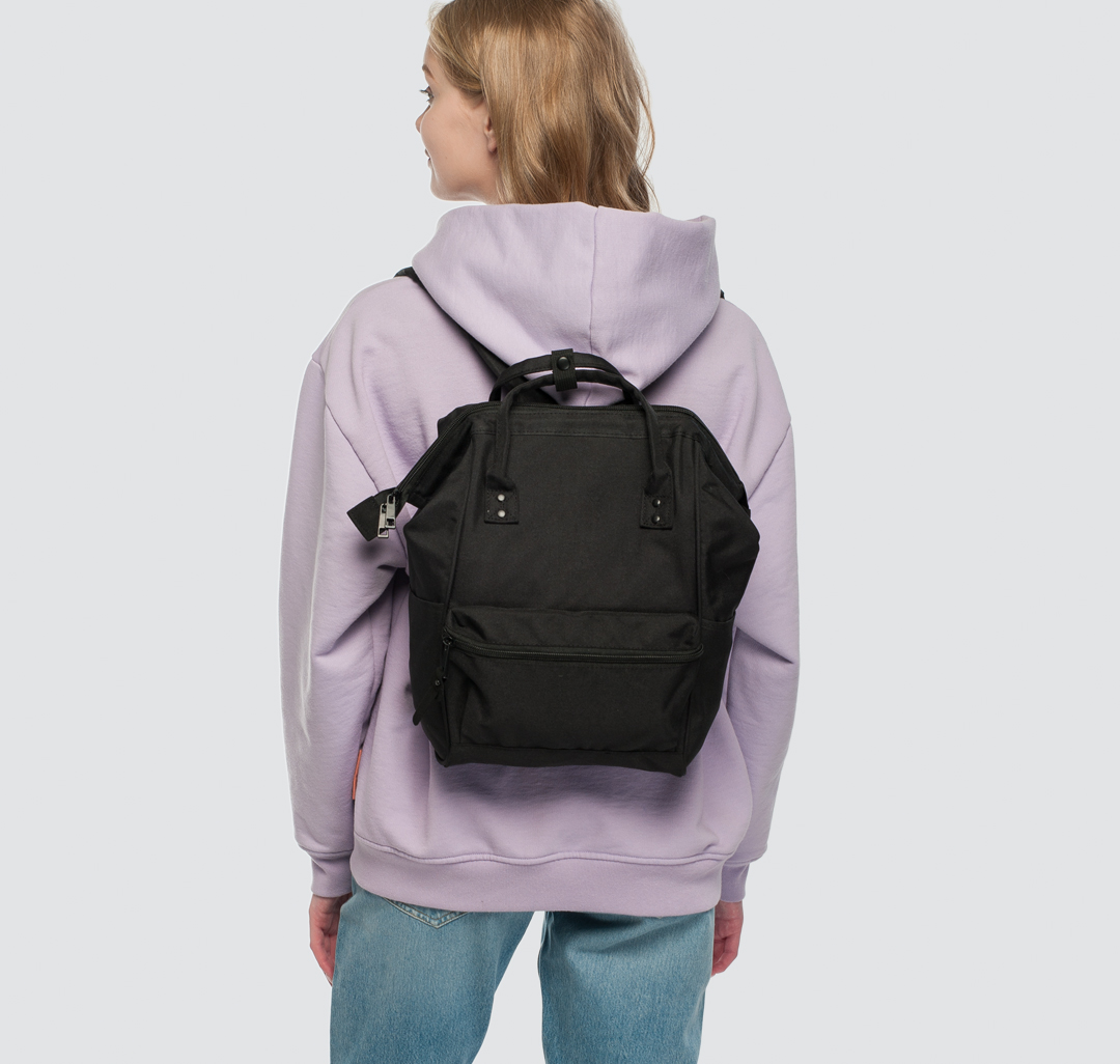 Рюкзак женский текстильный для девочки Мармалато, цвет Черный #2
