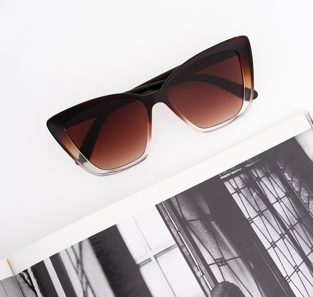 Очки с чехлом Мармалато, цвет коричневый-бежевый #3