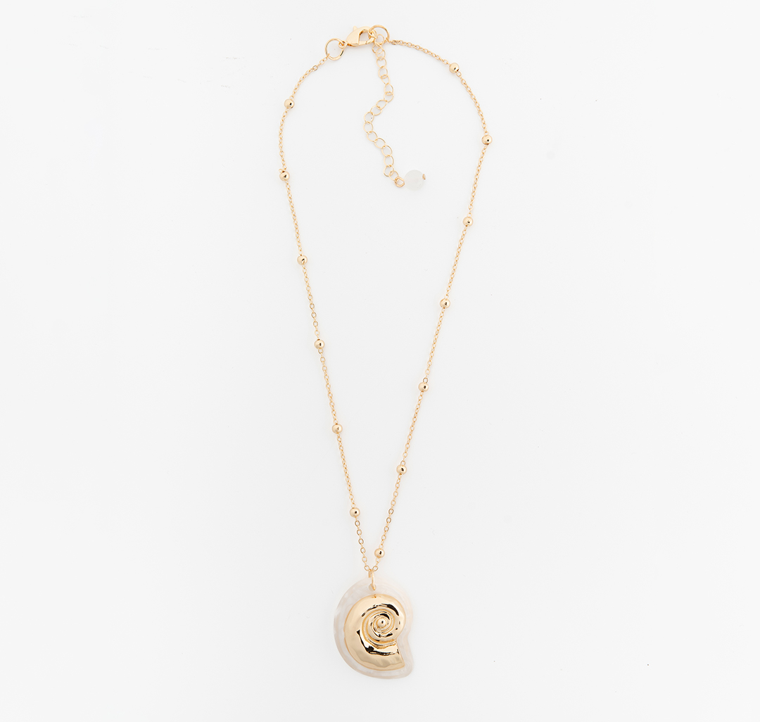 Колье Мармалато, цвет золото-молочный #4