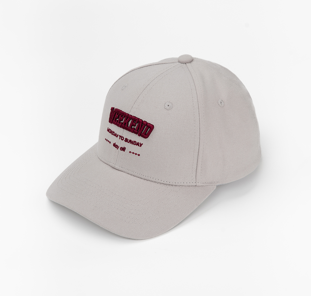 Бейсболка Мармалато, цвет светло-серый-бордовый #5