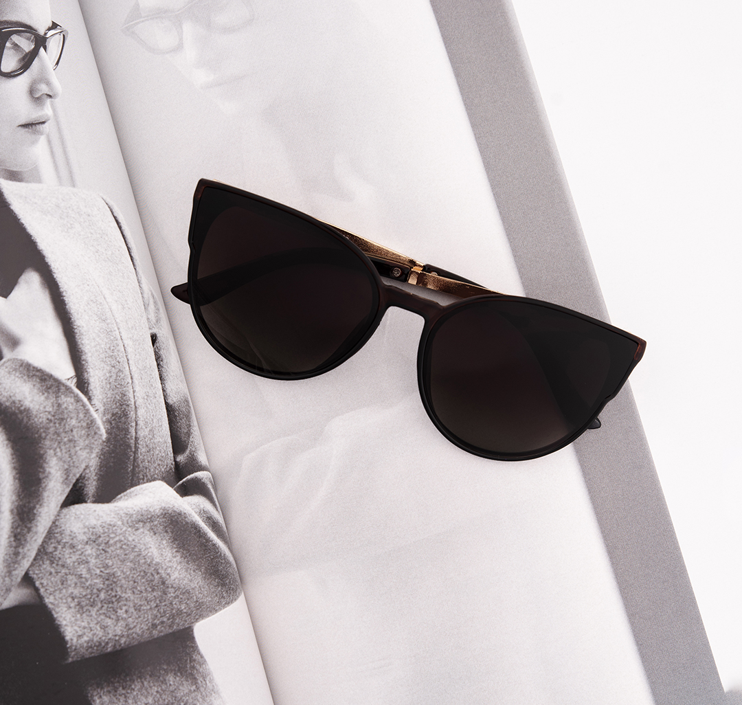 Очки солнцезащитные коричневые-золотые Мармалато, цвет Коричневый-золото #3