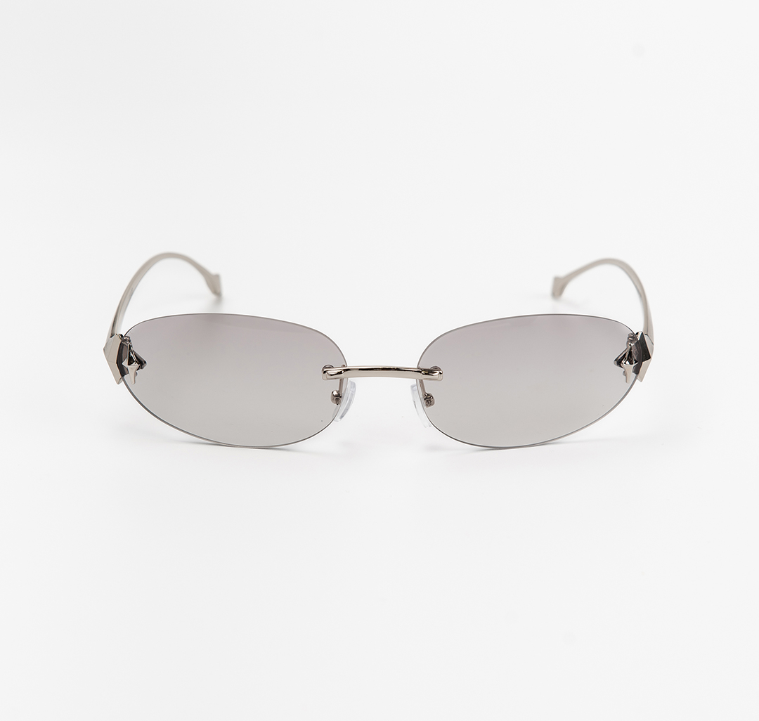 Очки с чехлом Мармалато, цвет серый-серебро #4