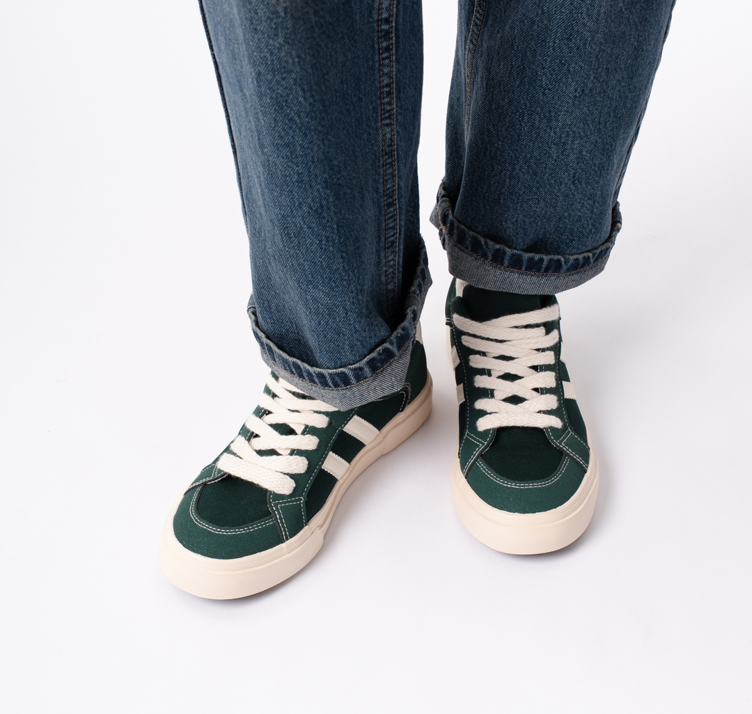 Кеды Мармалато, цвет зеленый-молочный #8