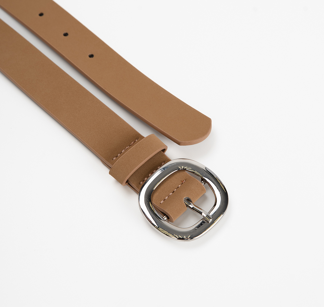 Ремень Мармалато, цвет бежевый-серебро #2