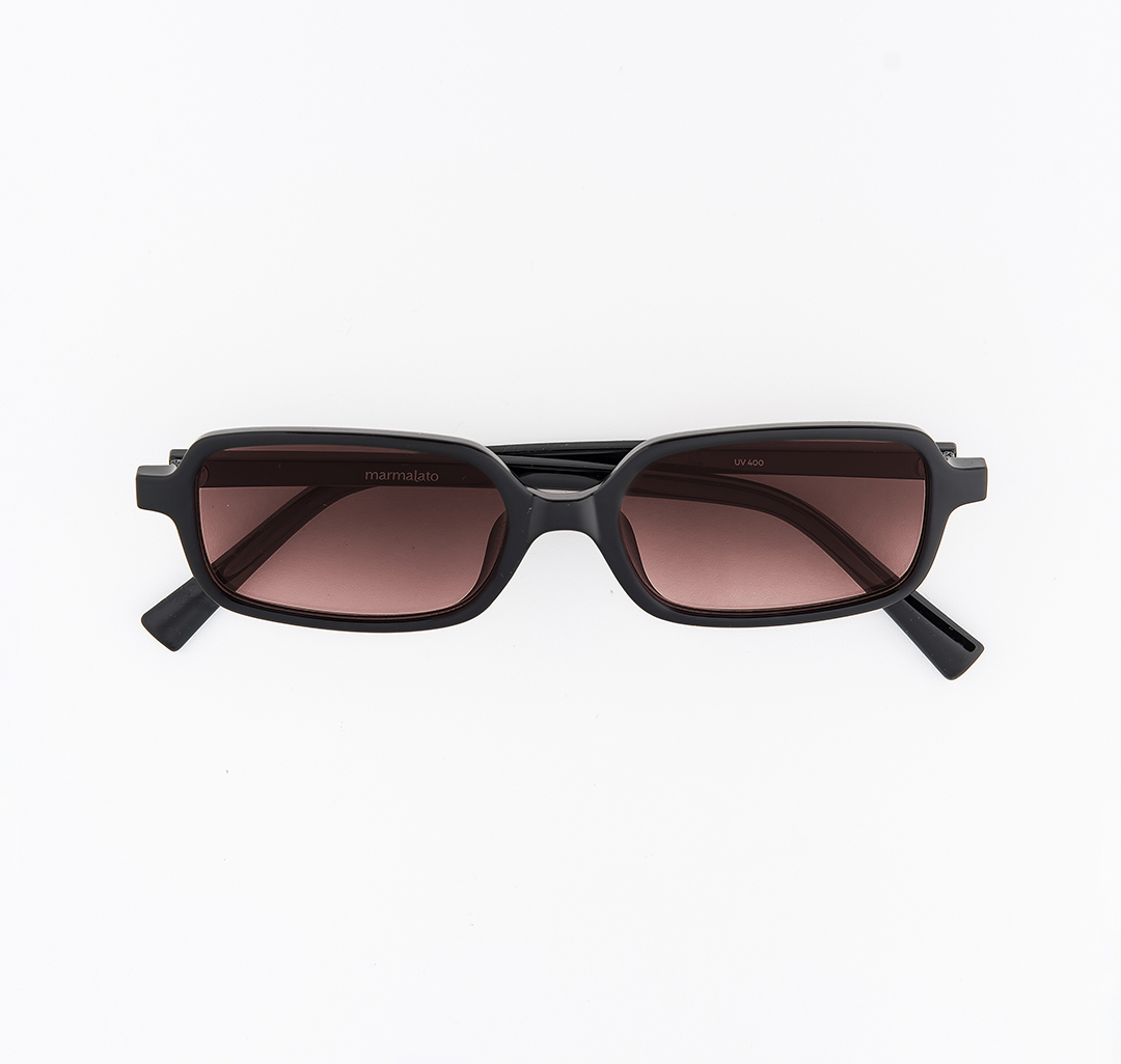 Очки с чехлом Мармалато, цвет черный-коричневый #5