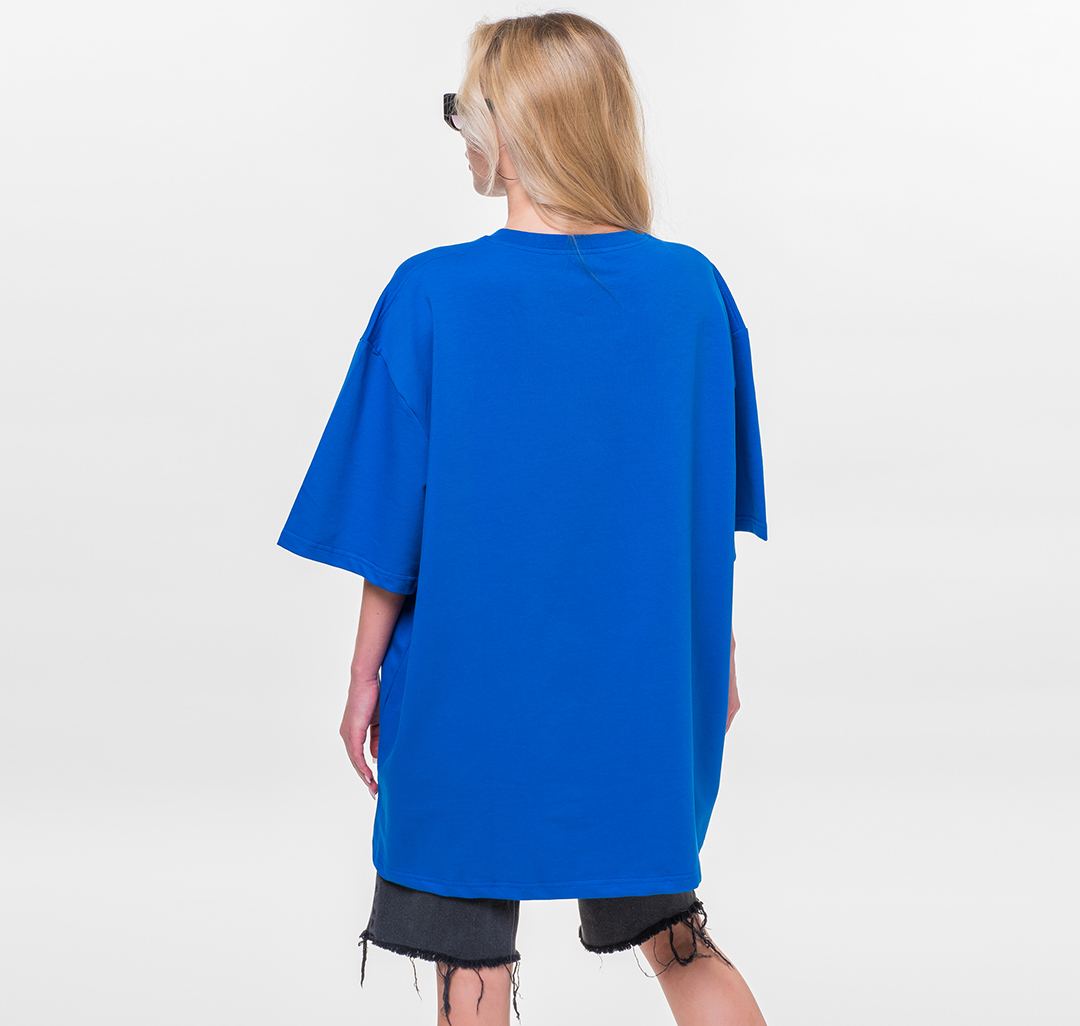 Платье-футболка Мармалато, цвет Синий #3