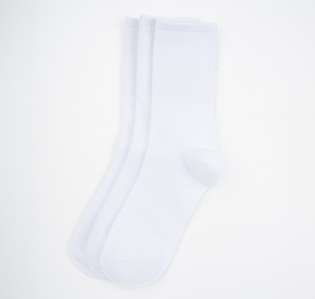 Носки (3 пары) Мармалато, цвет белый #1