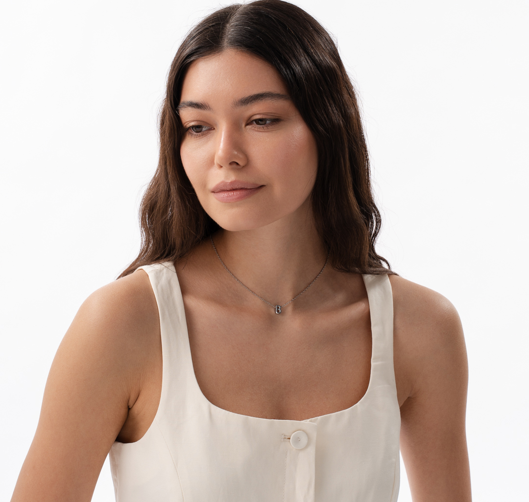 Колье Мармалато, цвет серебро #3