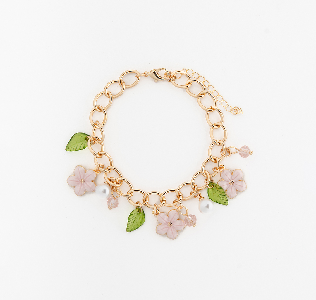 Браслет Мармалато, цвет золото-розовый-мультиколор #4