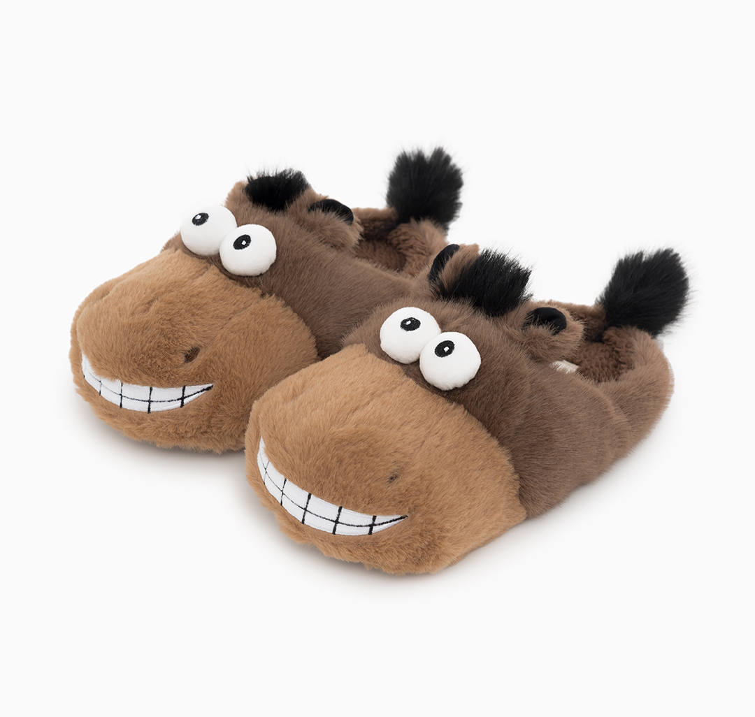 Домашние тапочки Мармалато, цвет Коричневый-рыжий-черный #1