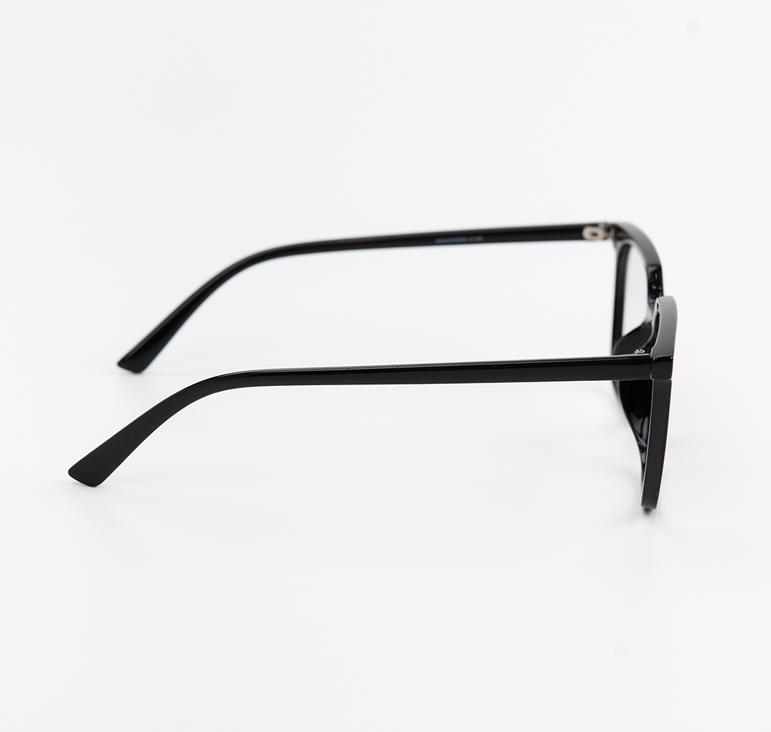 Очки с чехлом Мармалато, цвет прозрачный-черный-серебро #5