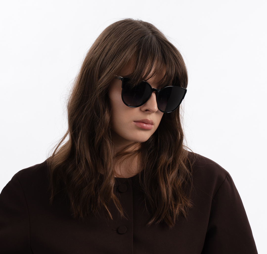 Очки с чехлом Мармалато, цвет Черный-серебро #1