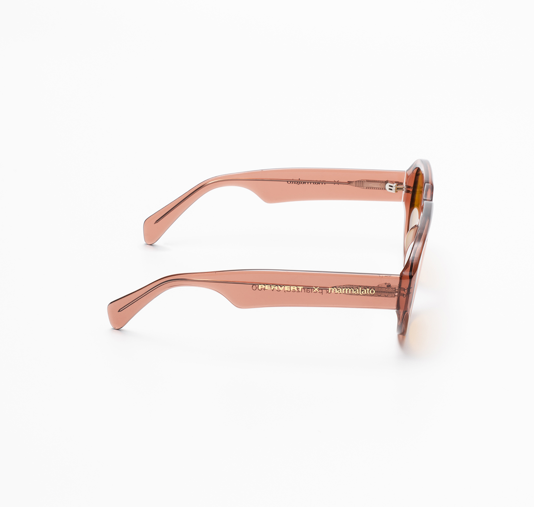 Очки с чехлом Мармалато, цвет коричневый-бежевый #7