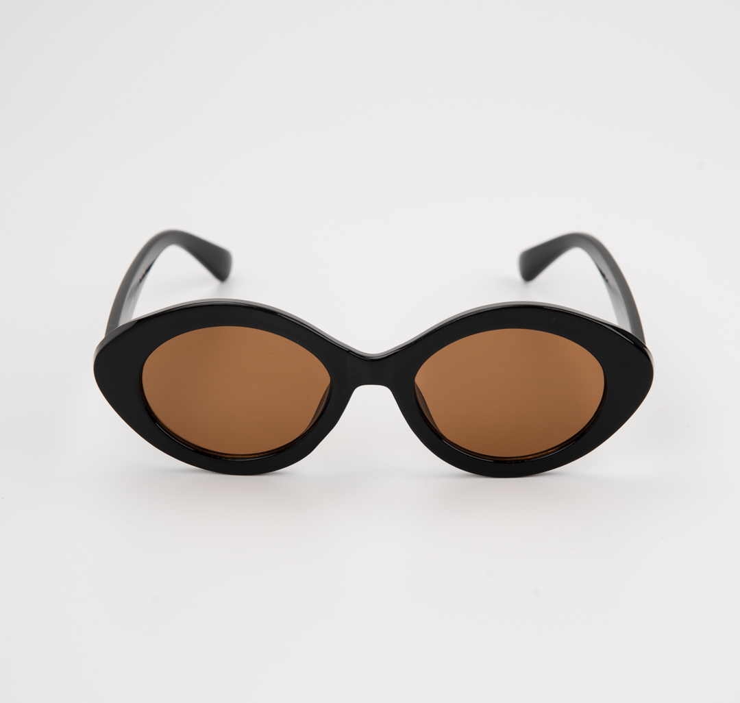 Очки с чехлом Мармалато, цвет черный-коричневый-золото #3