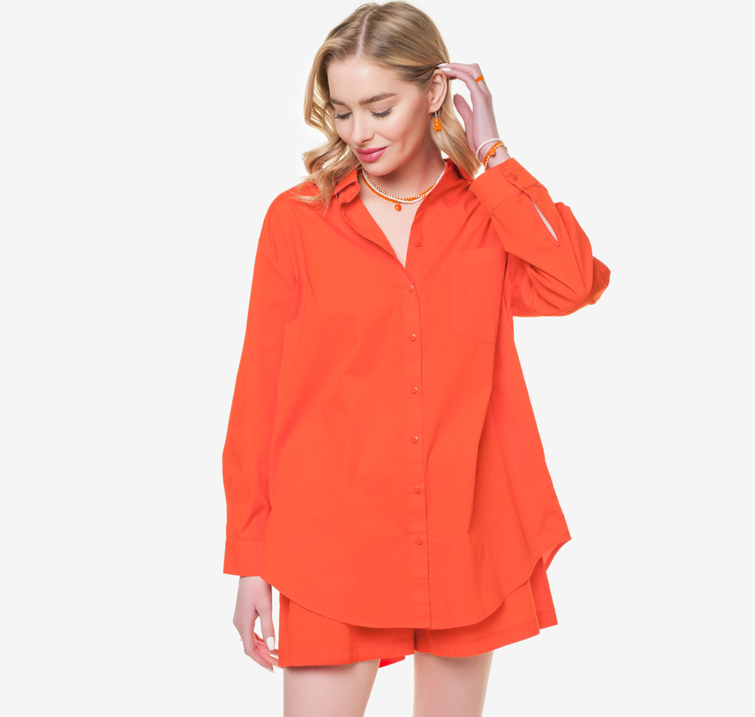 Рубашка Мармалато, цвет Оранжевый #7