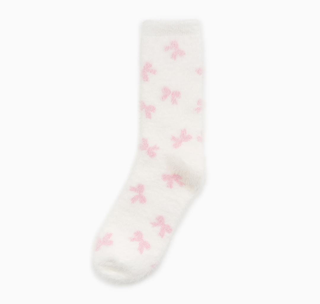 Носки (1 пара) Мармалато, цвет Белый-розовый #1