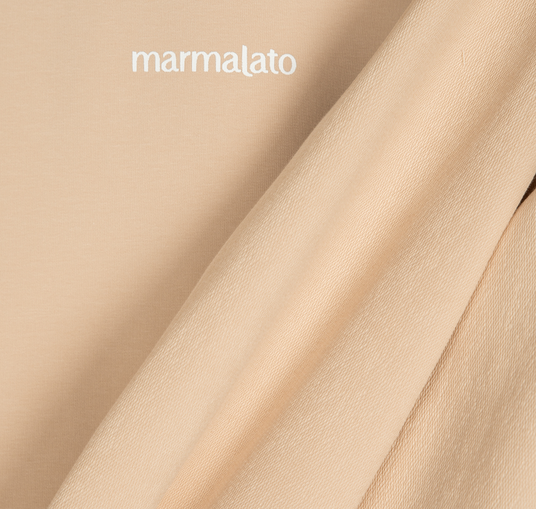 Платье-футболка Мармалато, цвет песочный-белый #2