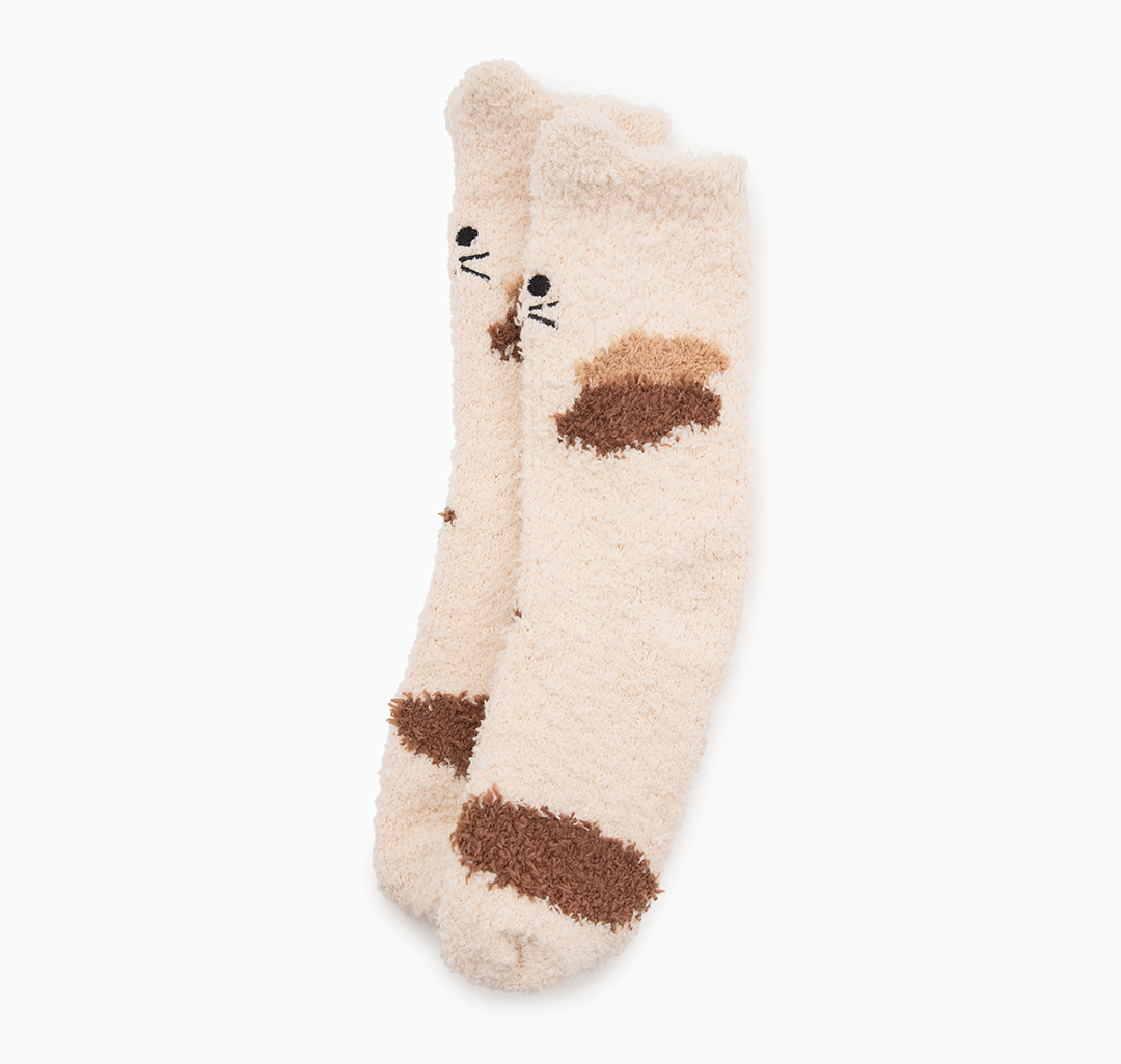 Носки (1 пара) Мармалато, цвет Молочный-коричневый-бежевый #3