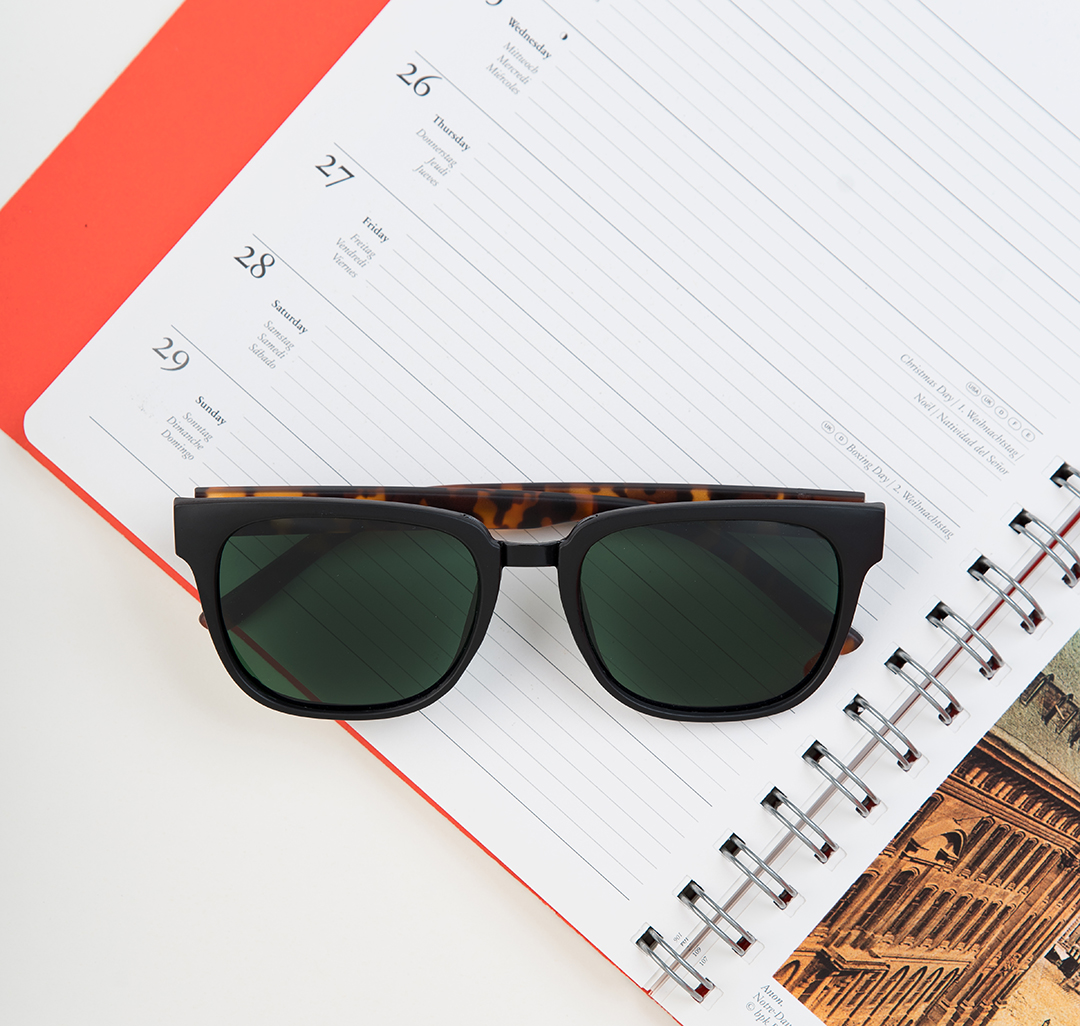 Очки солнцезащитные с поляризацией матовые черные-коричневые Мармалато, цвет матовый черный-коричневый #7