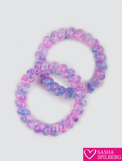 Набор резинок (2 шт) Мармалато, цвет Фиолетовый-мультиколор #1