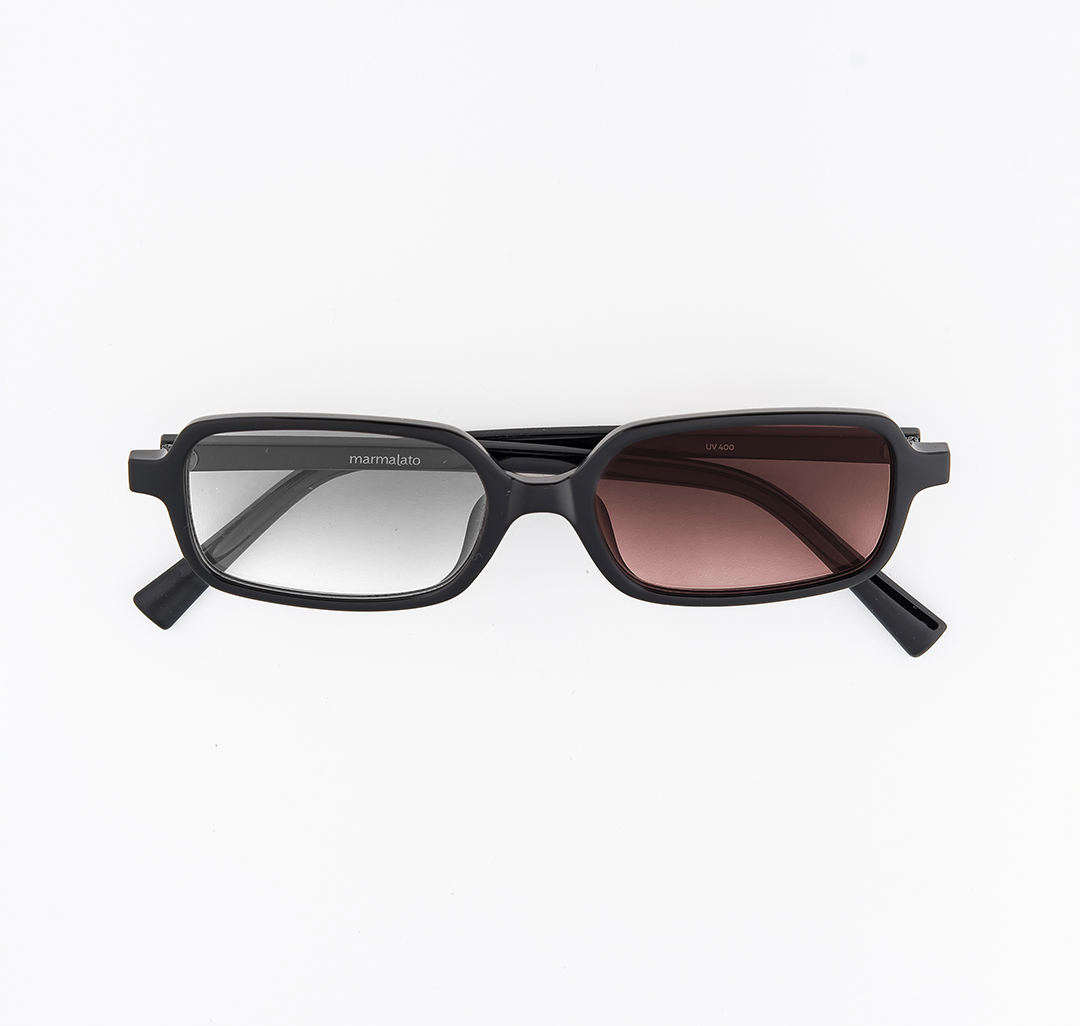 Очки с чехлом Мармалато, цвет черный-коричневый #3