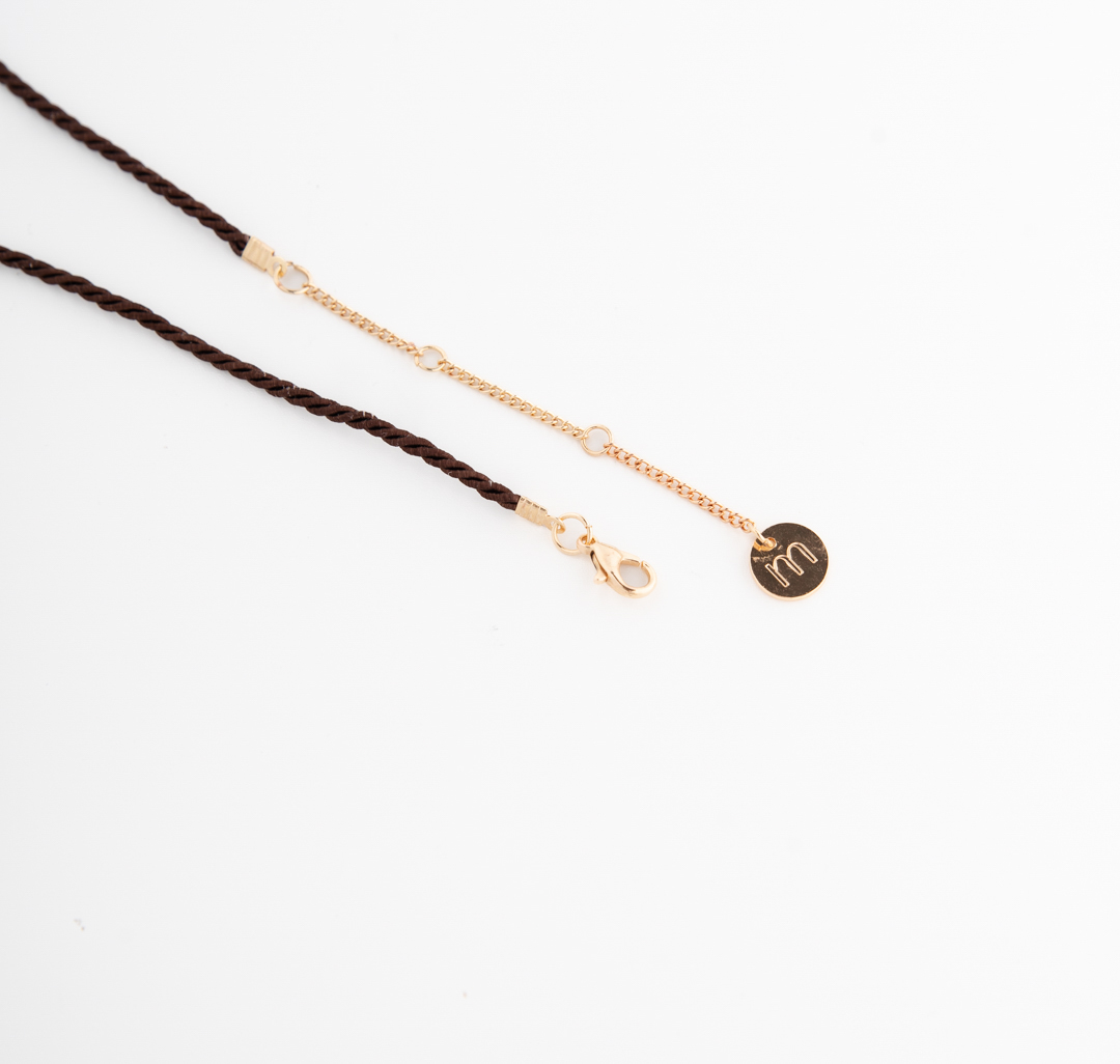 Колье Мармалато, цвет коричневый #6