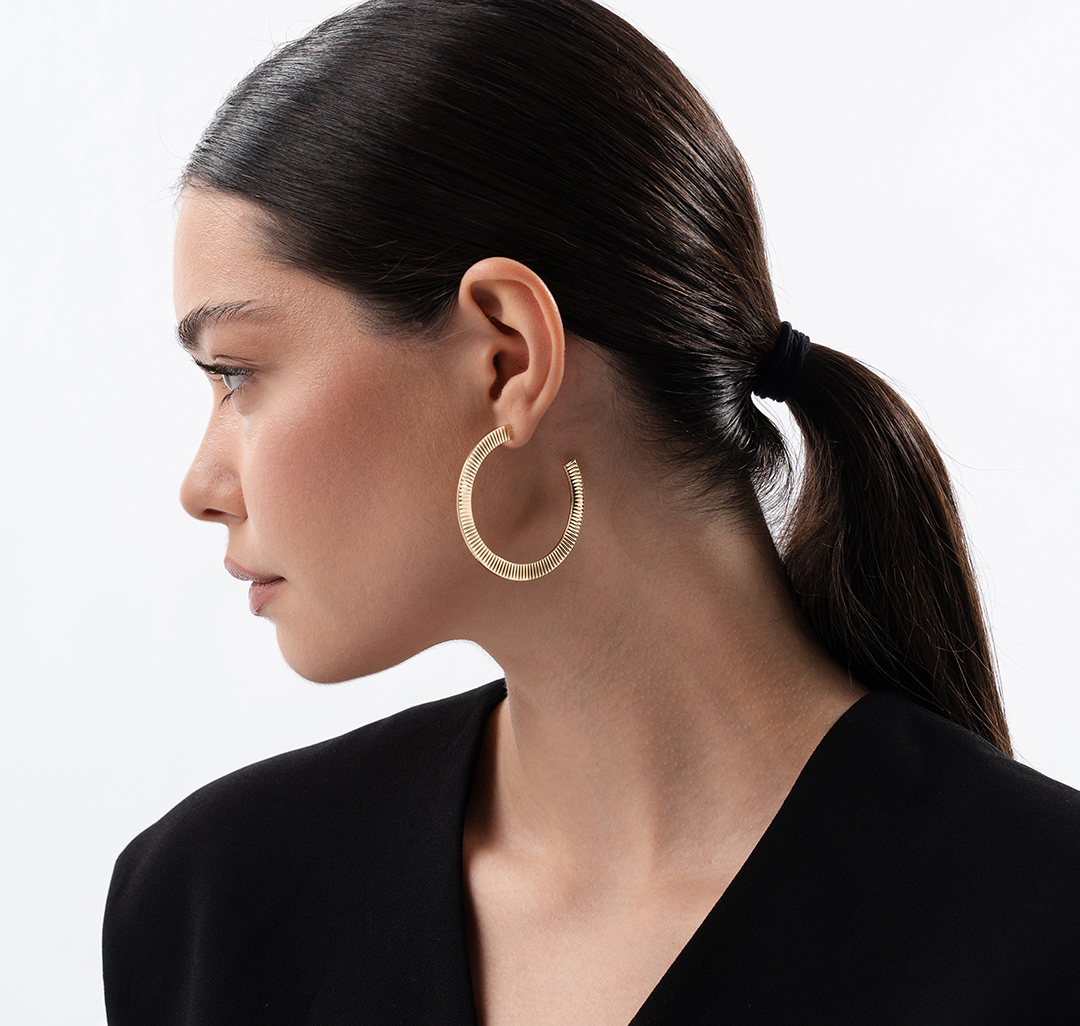 Серьги Мармалато, цвет золото #3