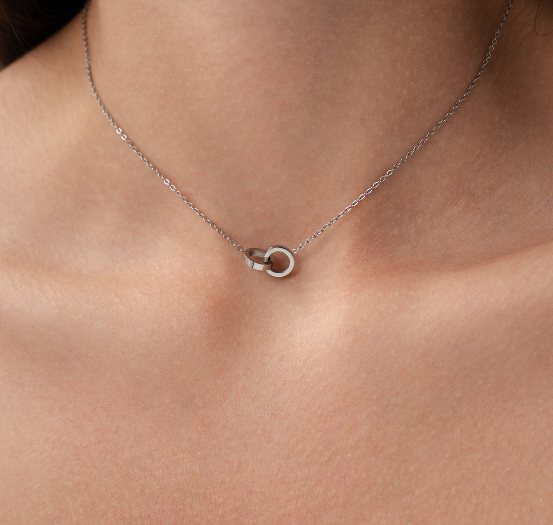 Колье Мармалато, цвет серебро #2