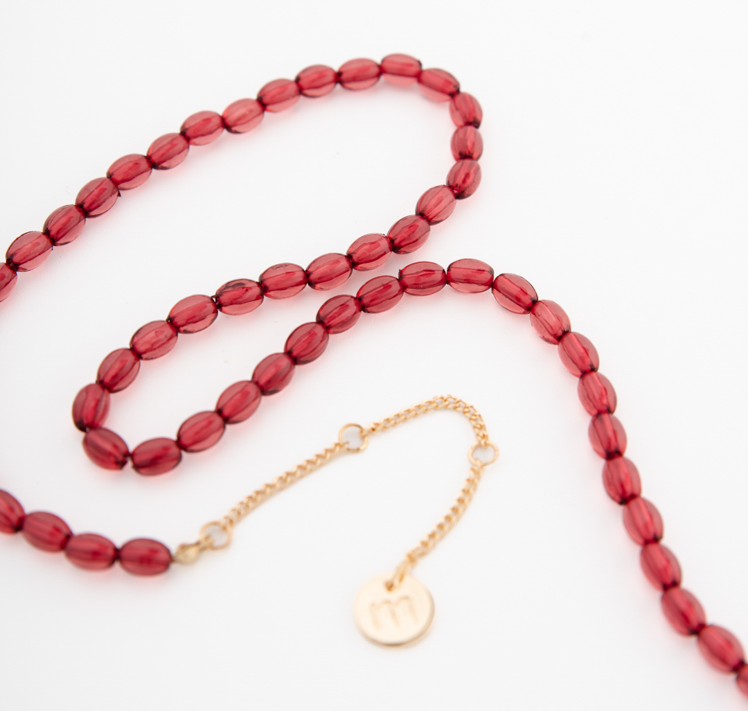 Колье Мармалато, цвет золото-винный #4