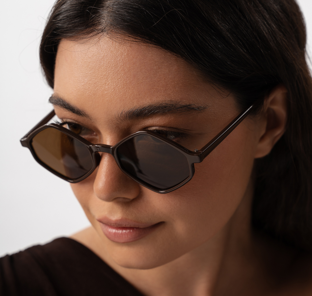 Очки солнцезащитные коричневые Мармалато, цвет коричневый #2