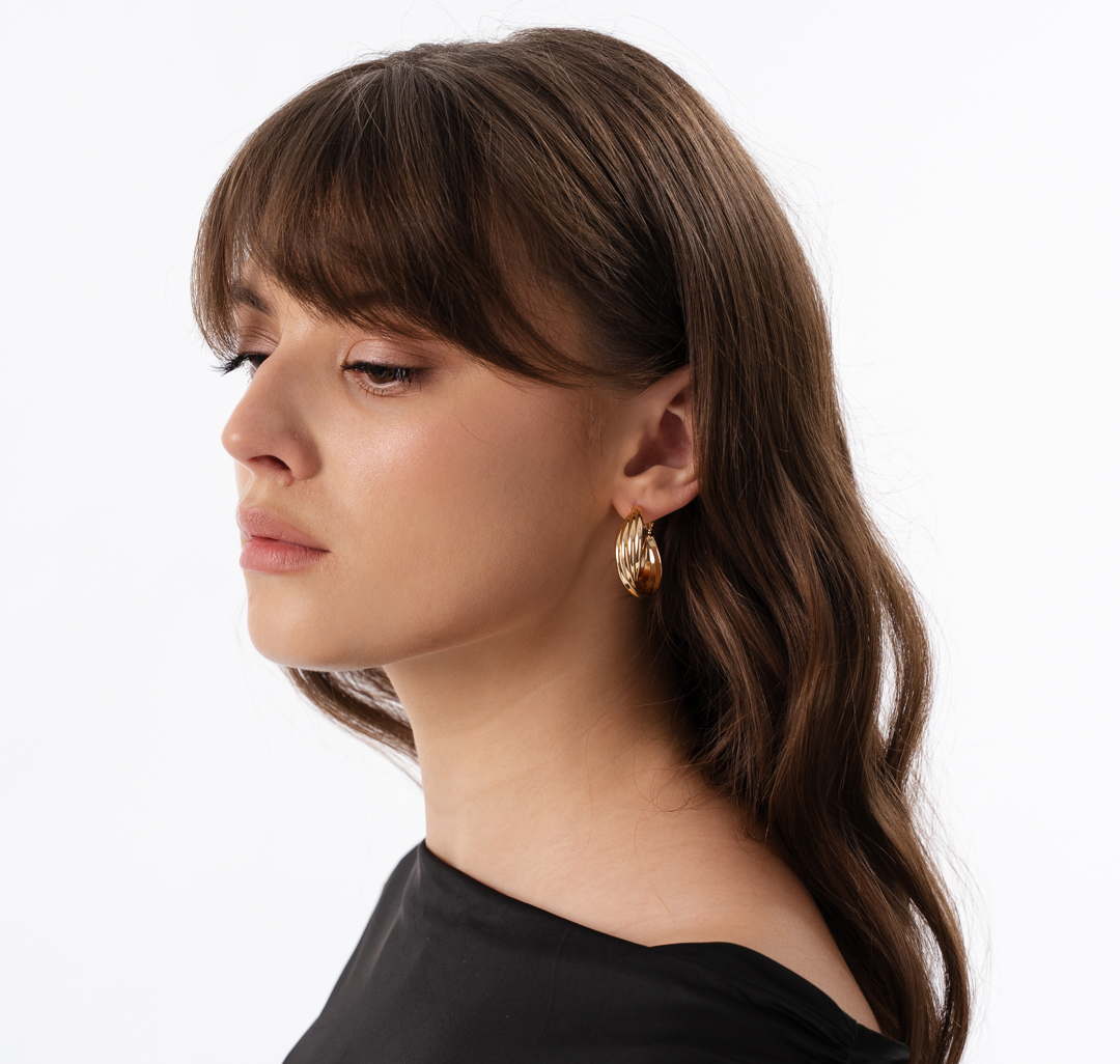 Серьги Мармалато, цвет Золото #3