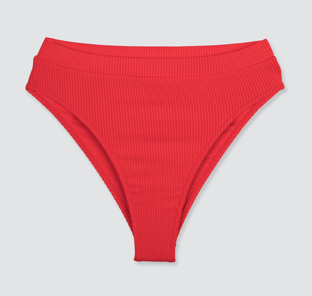 Женские купальные плавки Мармалато, цвет Красный #3