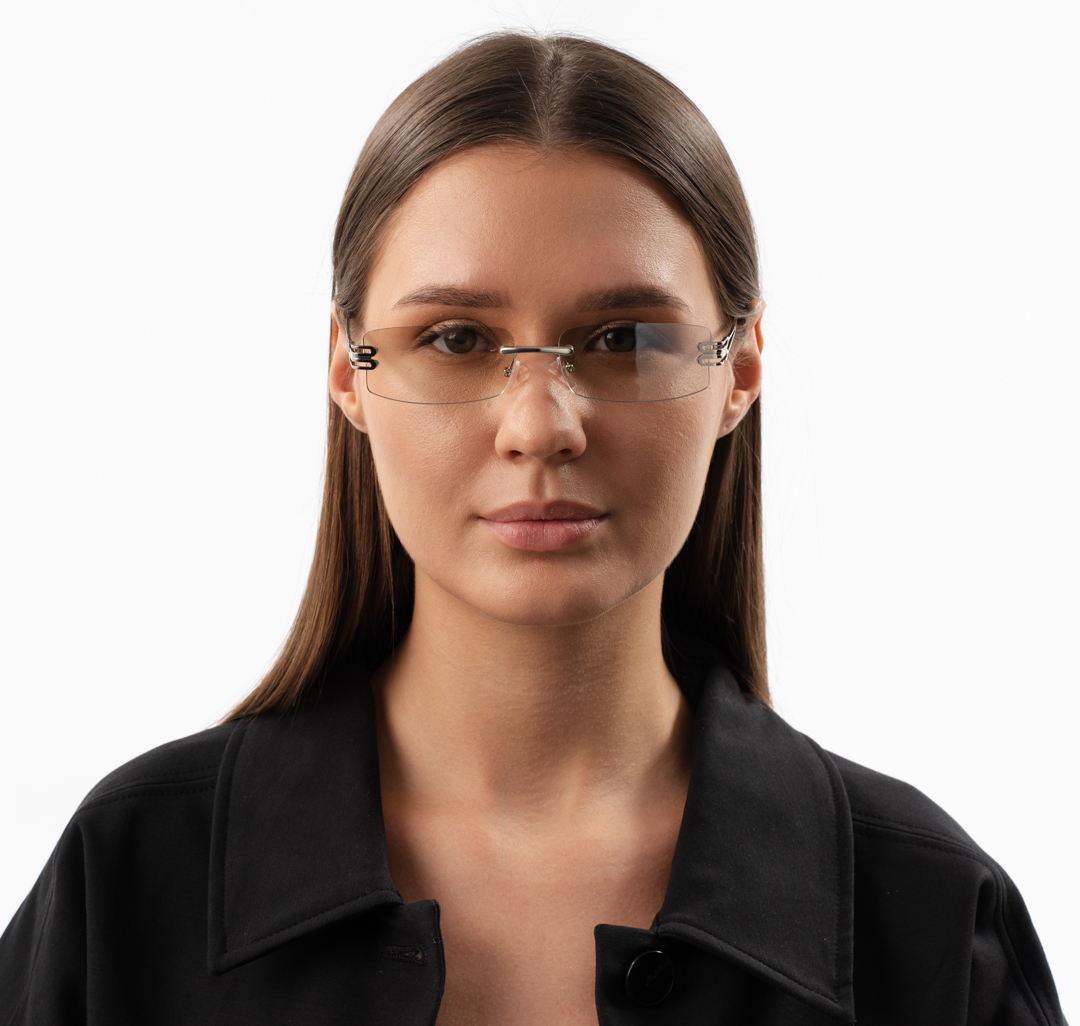 Очки с чехлом Мармалато, цвет серый-серебро #2