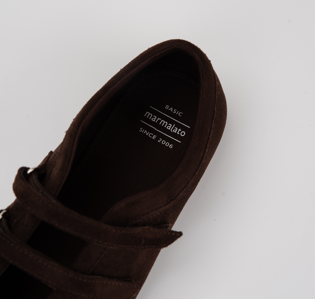 Балетки Мармалато, цвет коричневый #4