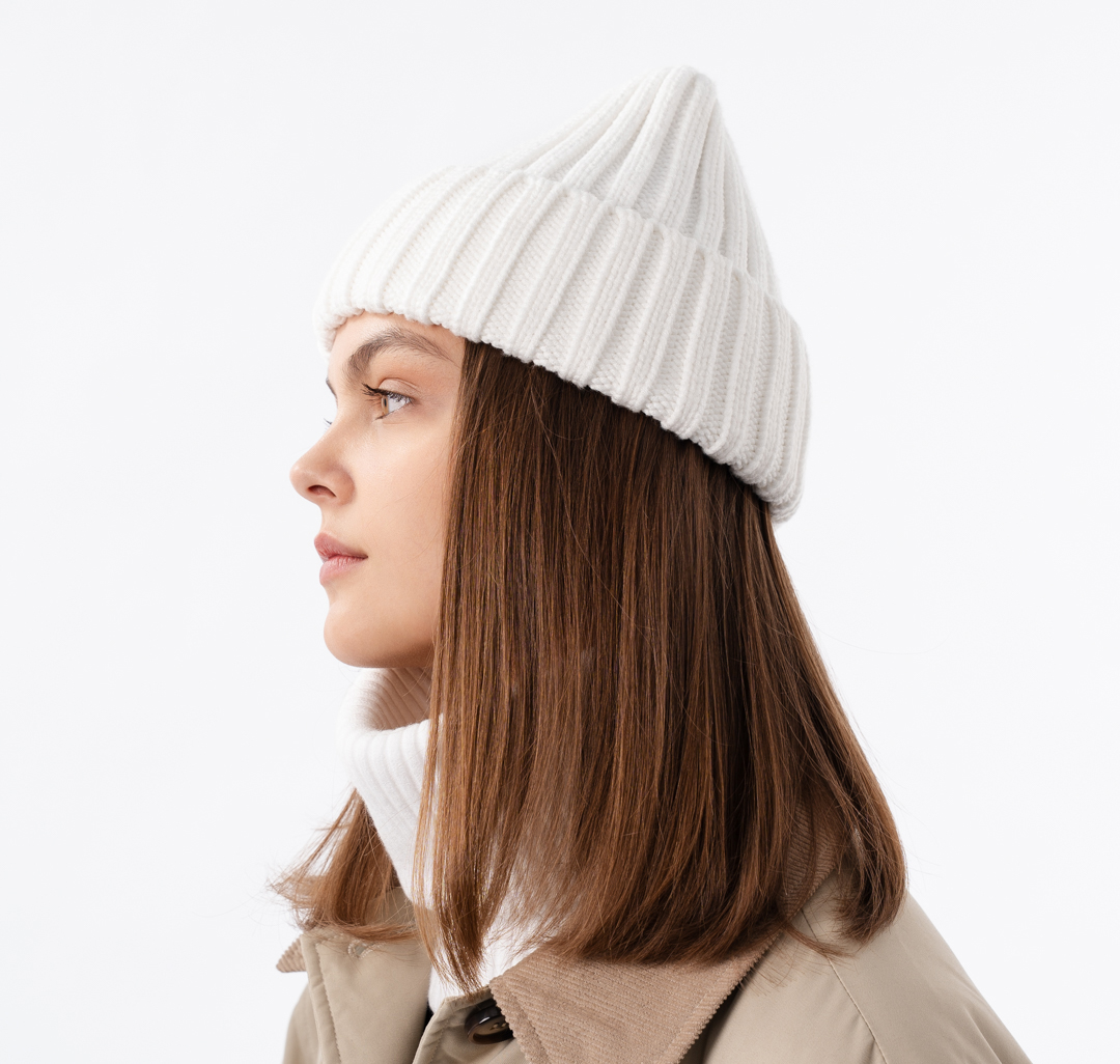 Шапка Мармалато, цвет Ярко-белый #2