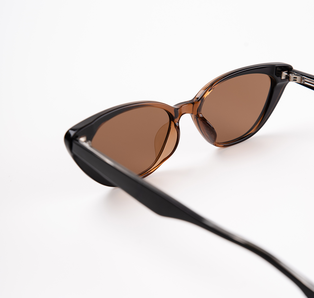 Очки с чехлом Мармалато, цвет Черный-коричневый #5