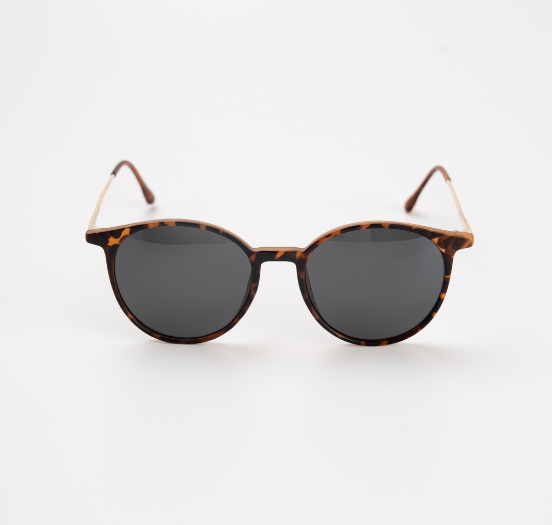 Очки с чехлом Мармалато, цвет черный-коричневый-золото #3