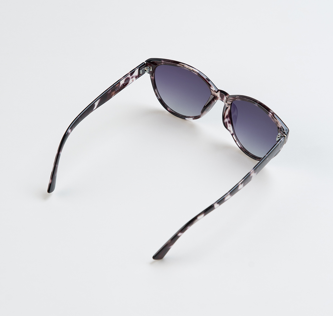 Очки солнцезащитные с поляризацией черные Мармалато, цвет черный-прозрачный-серебро #5