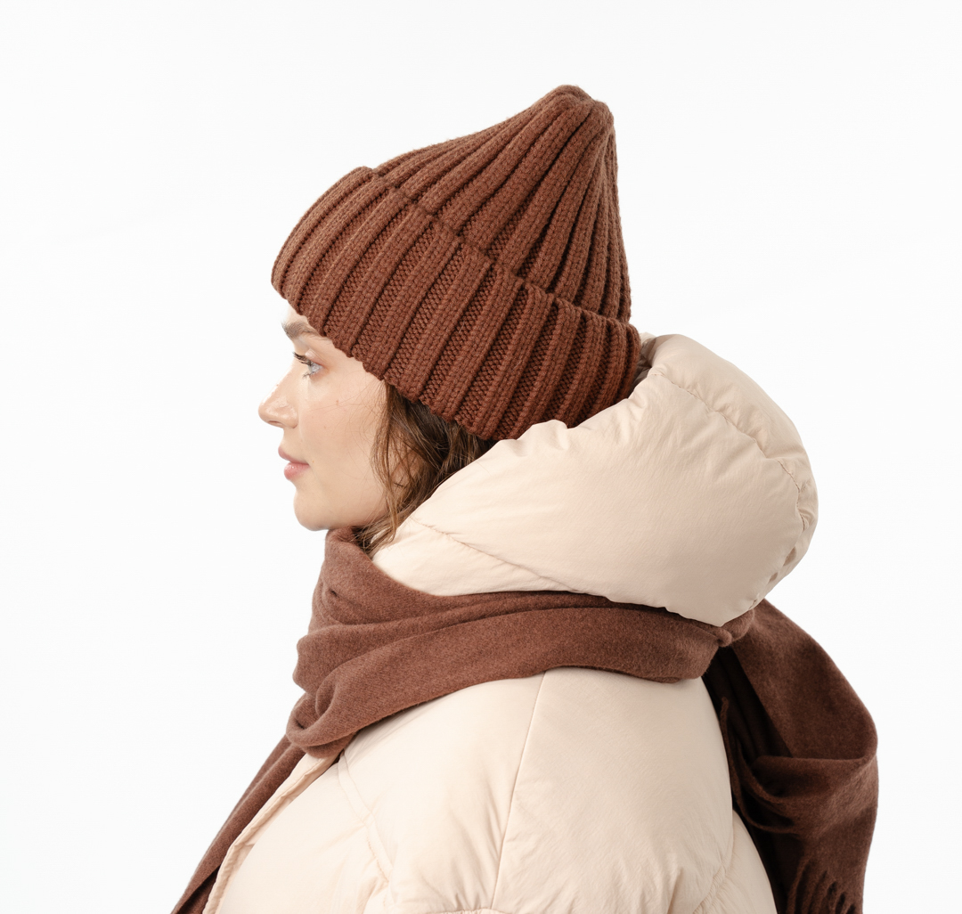 Шапка Мармалато, цвет Светло-шоколадный #2