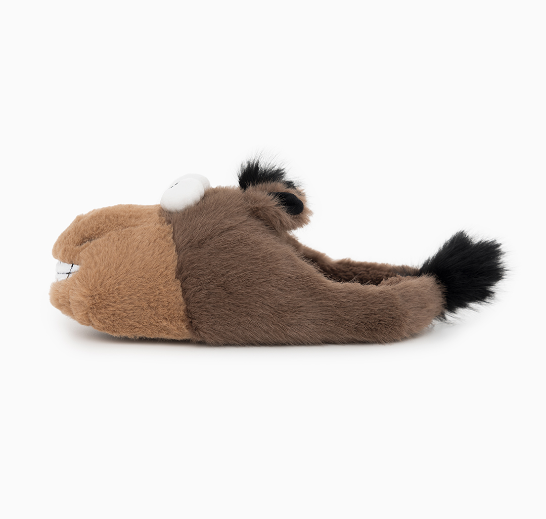 Домашние тапочки Мармалато, цвет Коричневый-рыжий-черный #5