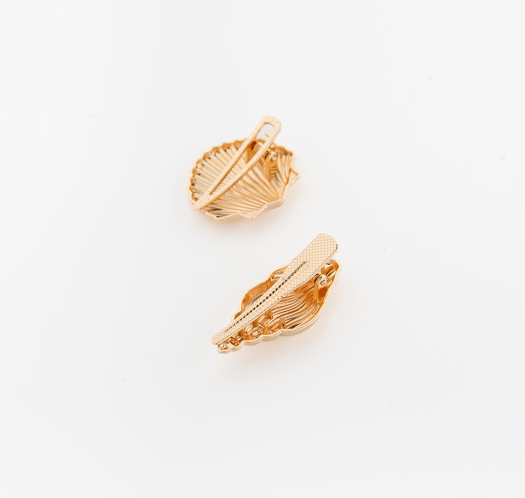 Набор зажимов (2 шт) Мармалато, цвет золото #4