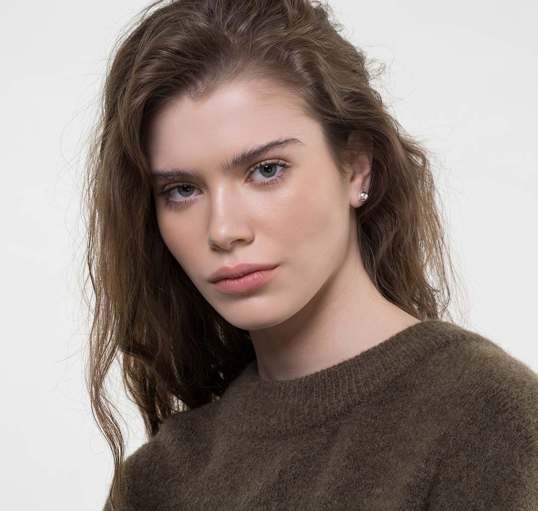 Серьги Мармалато, цвет белое серебро #3