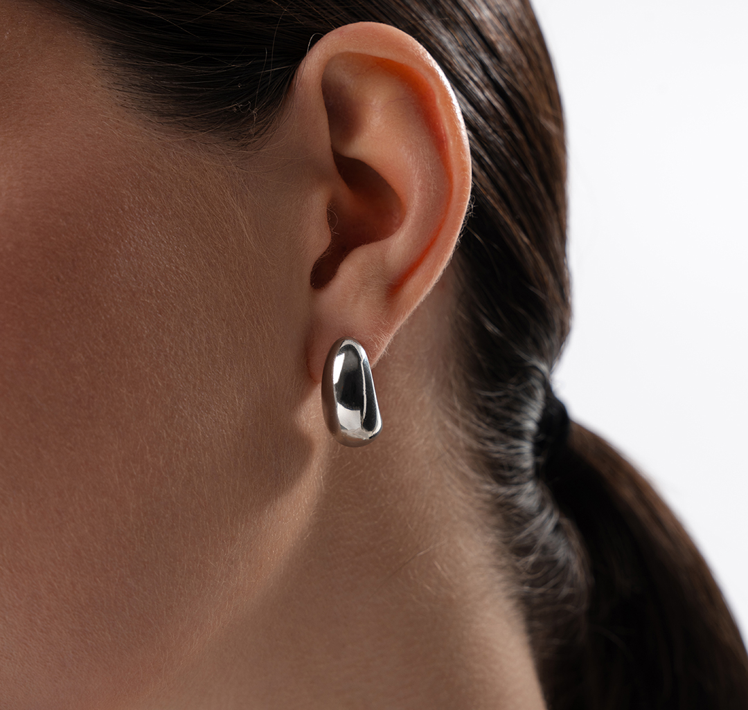 Серьги Мармалато, цвет Серебро #5