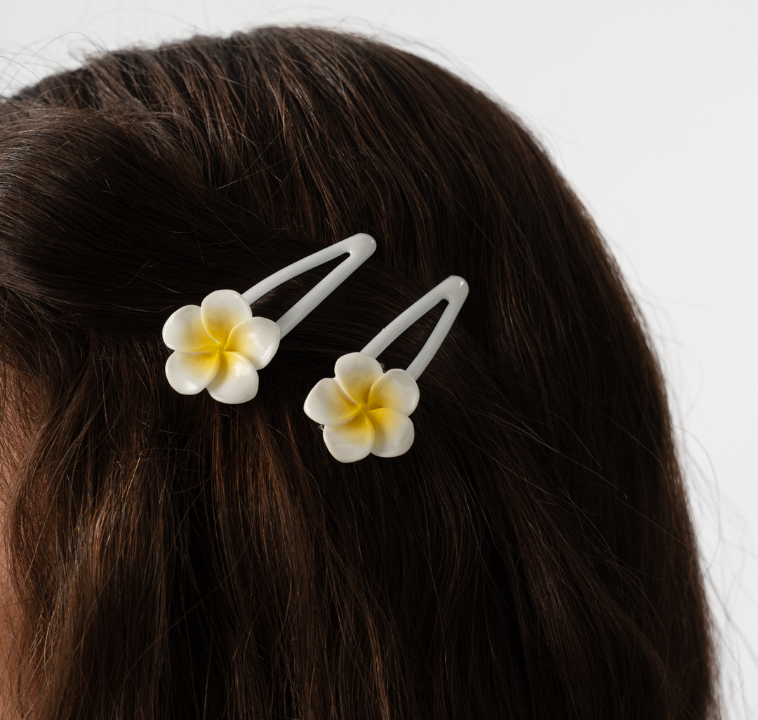 Набор зажимов (2 шт) Мармалато, цвет белый-желтый #2